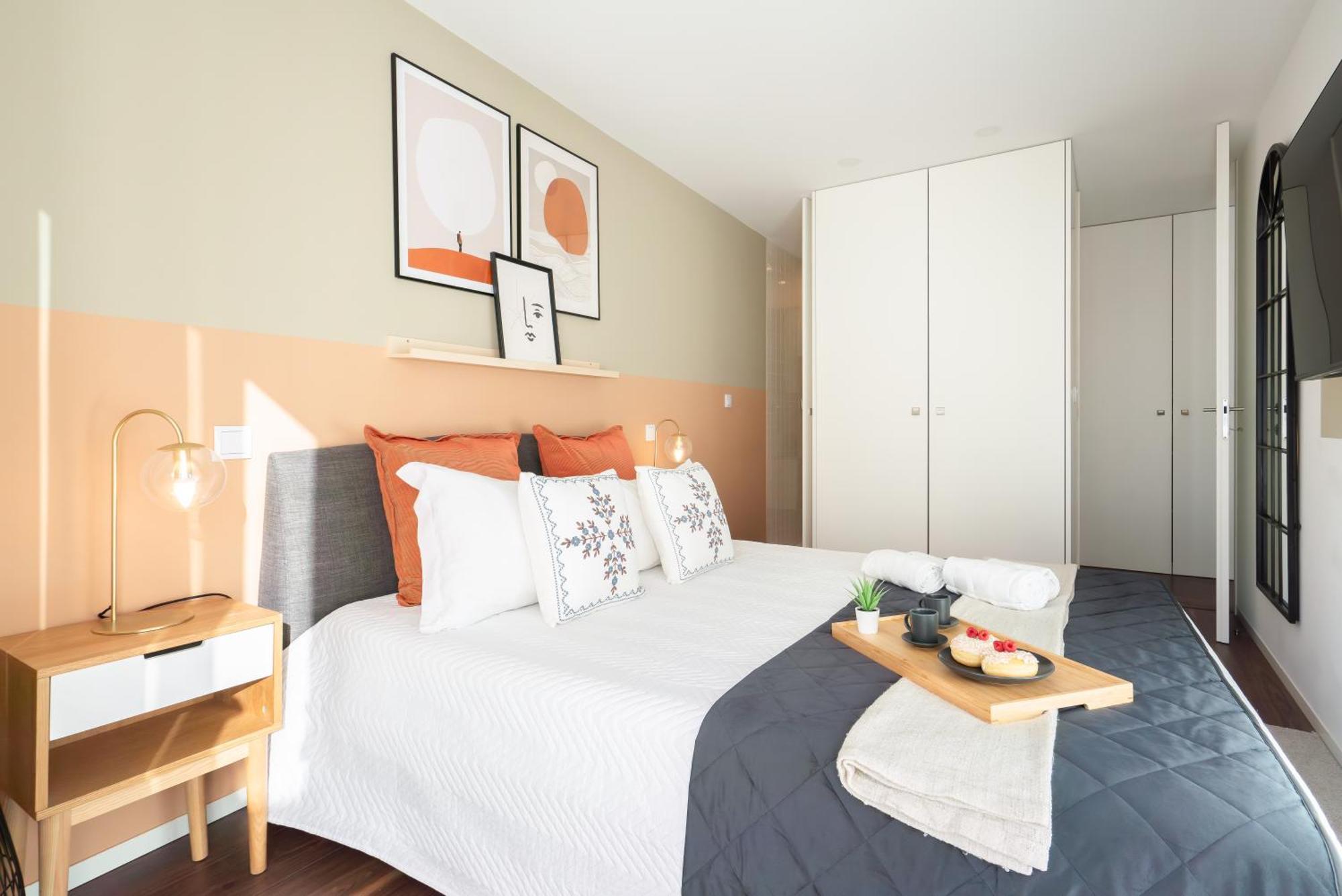 ポルトHost Wise - Restful Minimalist Flat - Balconyアパートメント エクステリア 写真