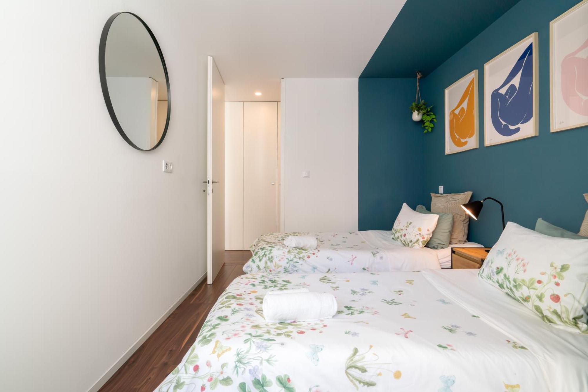 ポルトHost Wise - Restful Minimalist Flat - Balconyアパートメント エクステリア 写真